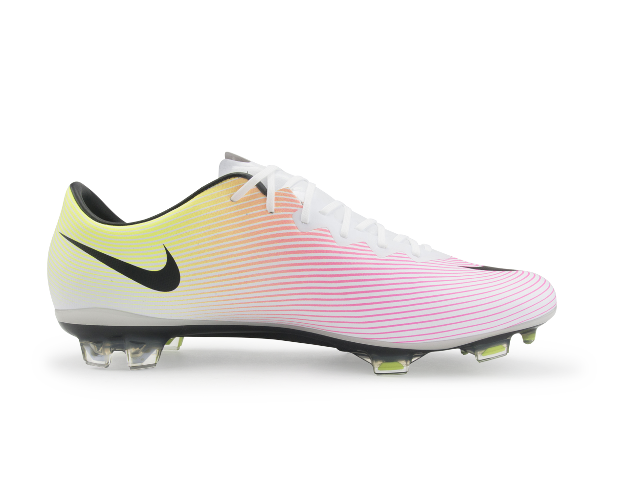 Nike Men's Mercurial Vapor X FG White/Black/Volt、mySite、bottomscart