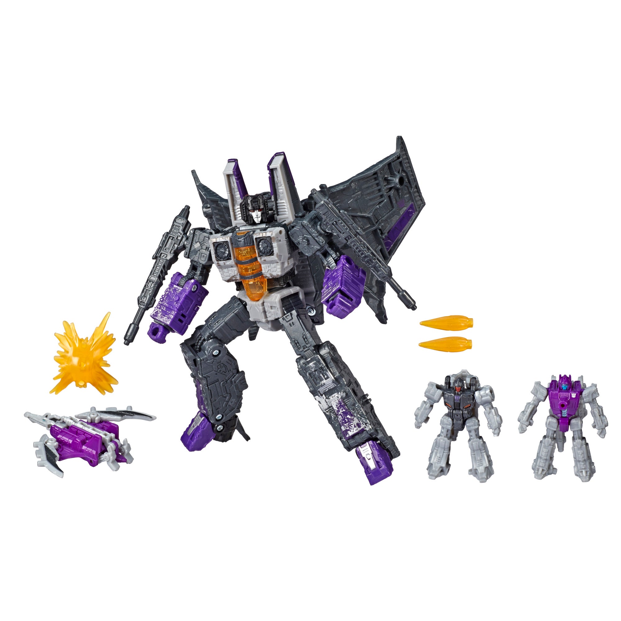 Transformers War for Cybertron Voyager WFC-S27 Decepticon Phantomstrike Squadron 4-Pack (Final Strike Figure Series: Part 2)、mySite、hgirdovlk