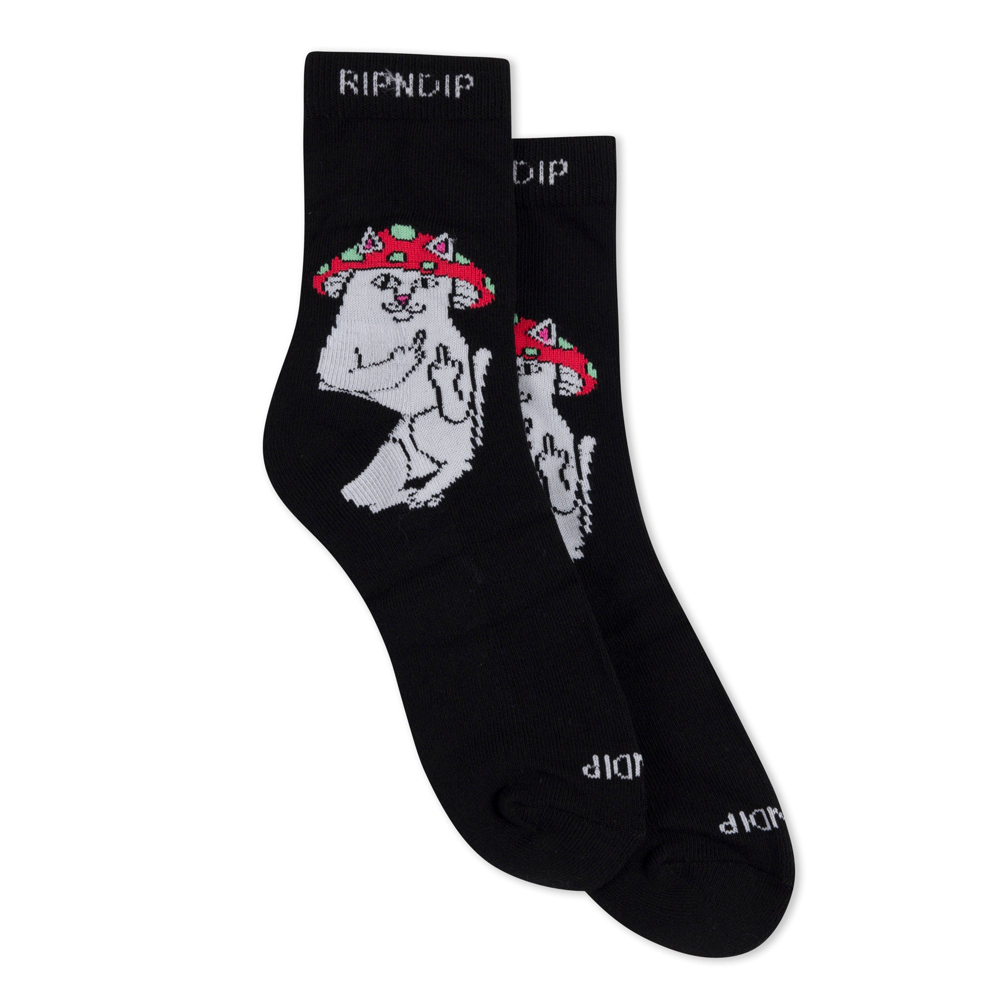  Lord Shroomy Mid Socks (Black)、mySite、merchandisen
