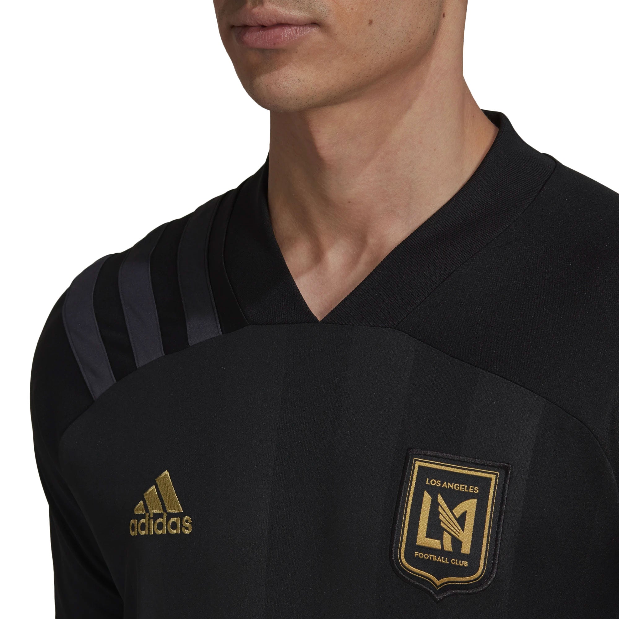 adidas Men's LAFC 2021/22 Long Sleeve Home Jersey Black/Gold、mySite、bottomscart