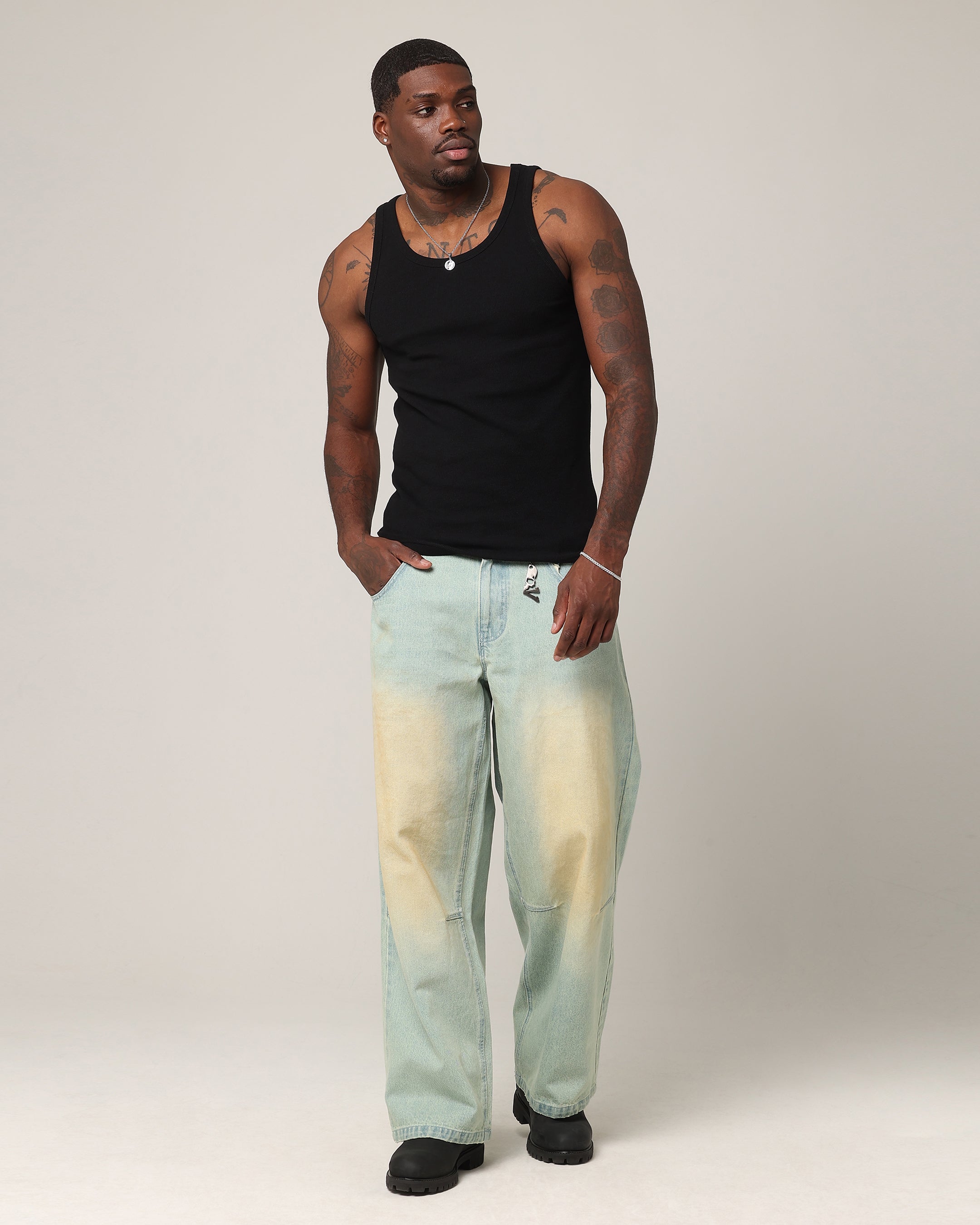 Saint Morta Amplus Jeans Blue\Yellow、mySite、zt4zffjzw