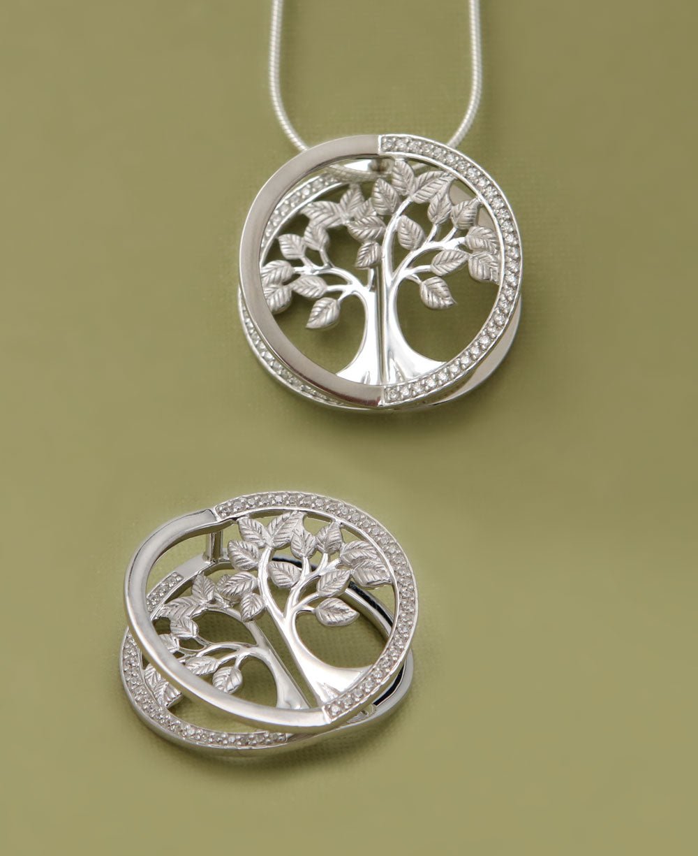 Artistic Series Tree of Life Sterling Pendant、mySite、topwebapps