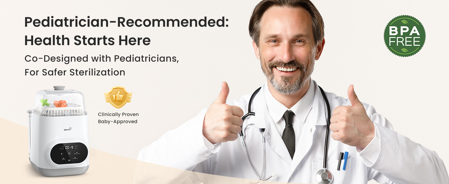 baby bottle washer sterilizer and dryer