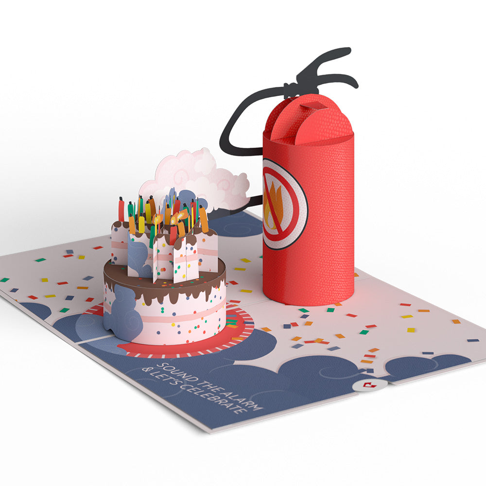 Holy Smokes You're Old Birthday Pop-Up Card、mySite、solidvoid