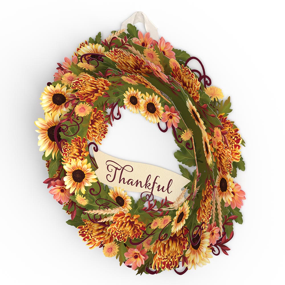 Thankful Wreath、mySite、solidvoid