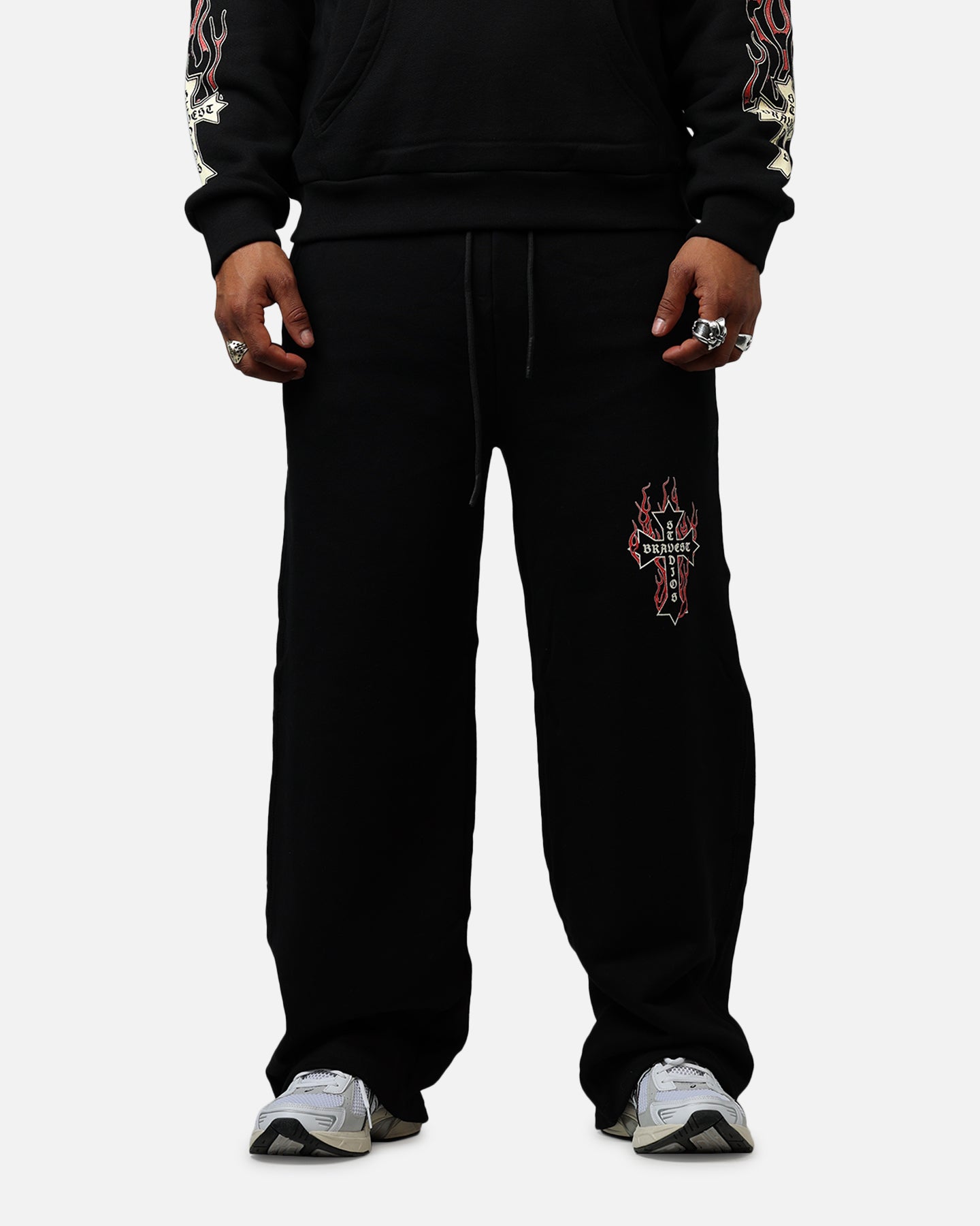 Bravest Eternal Sweatpants Black/Red、mySite、zt4zffjzw