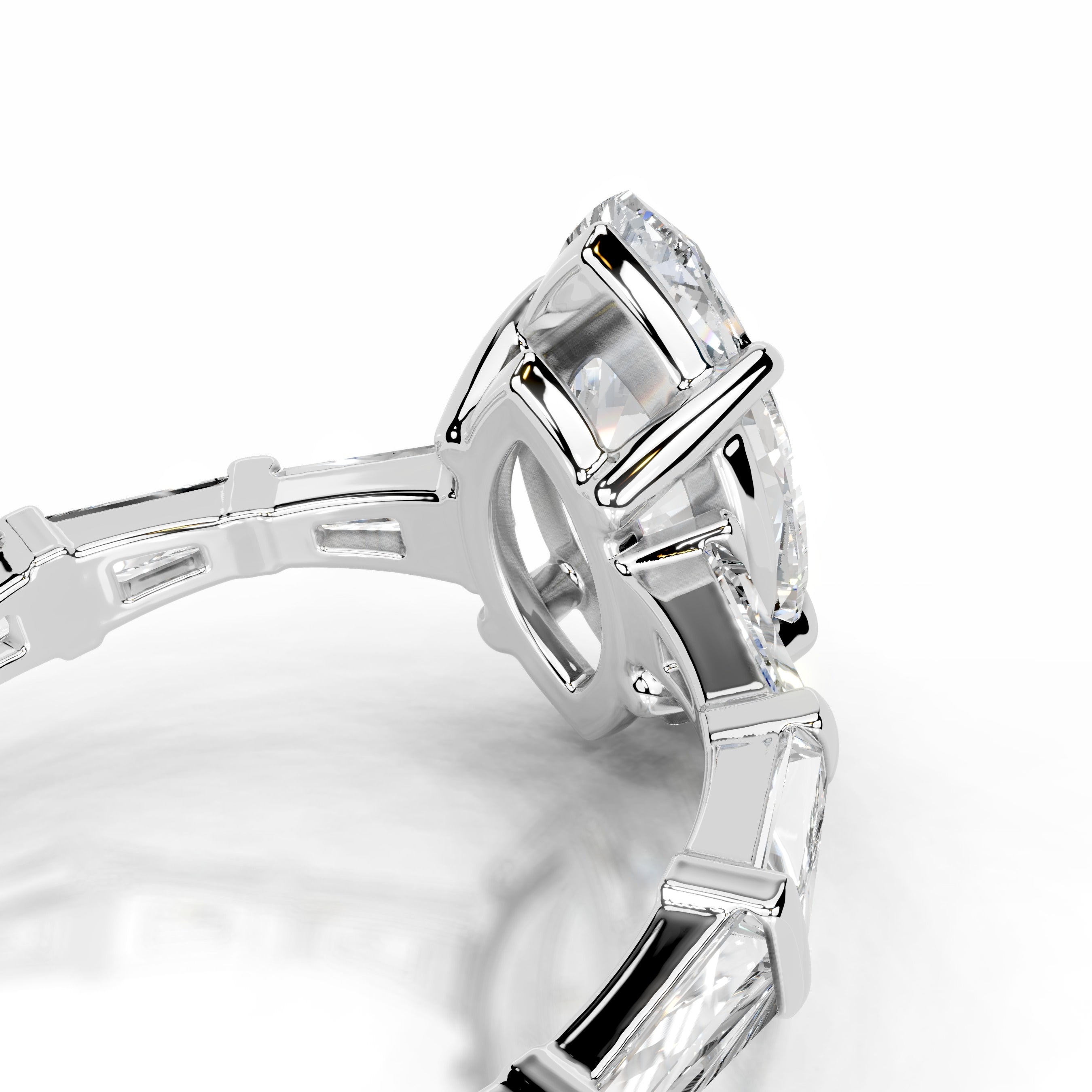 Nidia Lab Grown Diamond Ring - Platinum、mySite、hinf8tx79