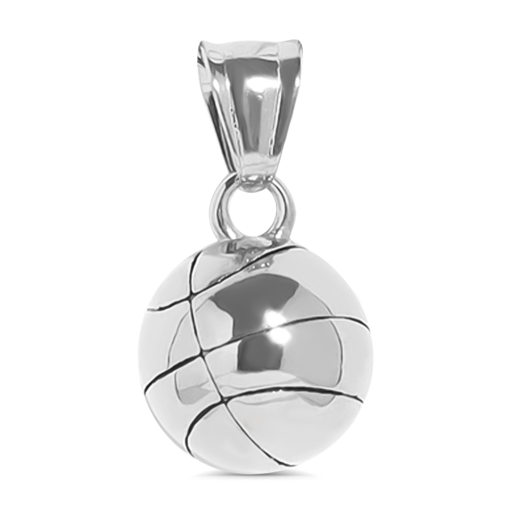 18K Gold PVD Stainless Steel 3D Basketball Charm / PDL0181、mySite、dreamappss