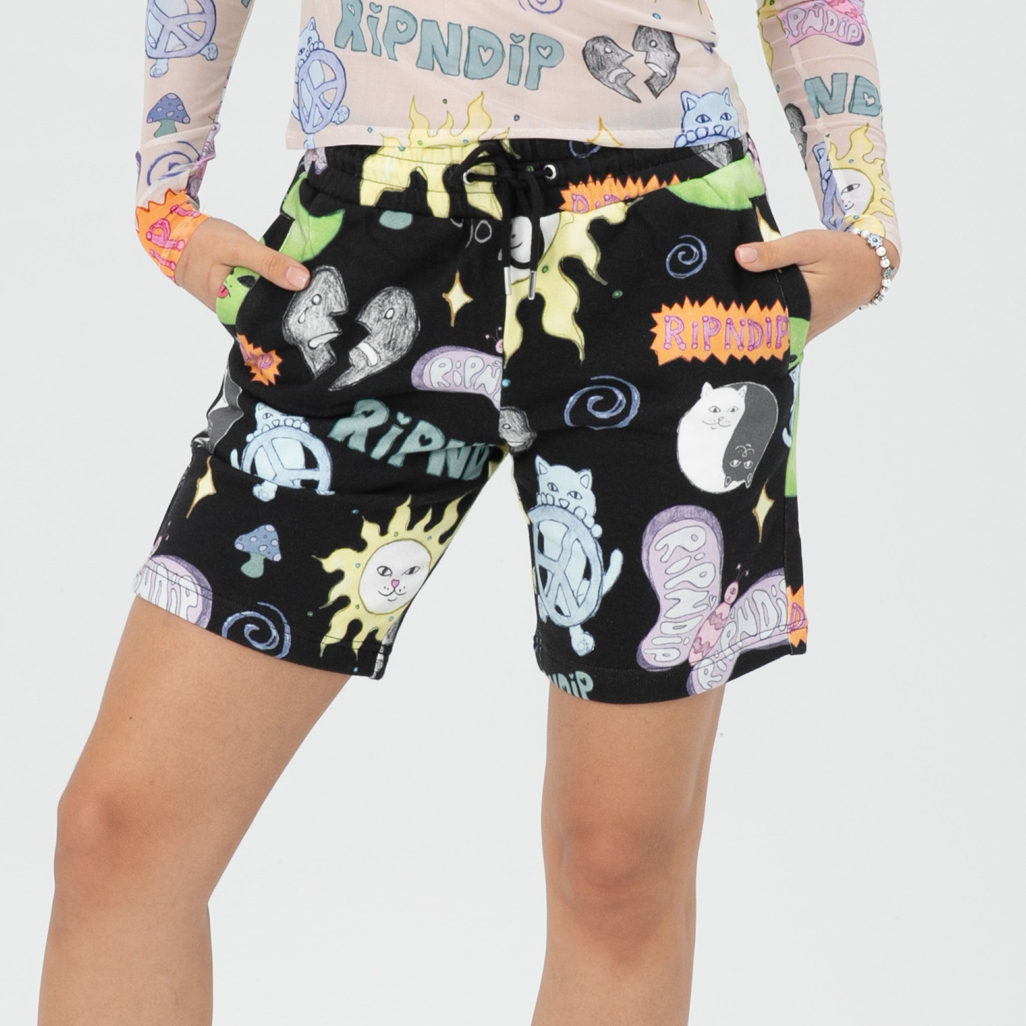  Circo Loco Sweatshorts (Black)、mySite、merchandisen