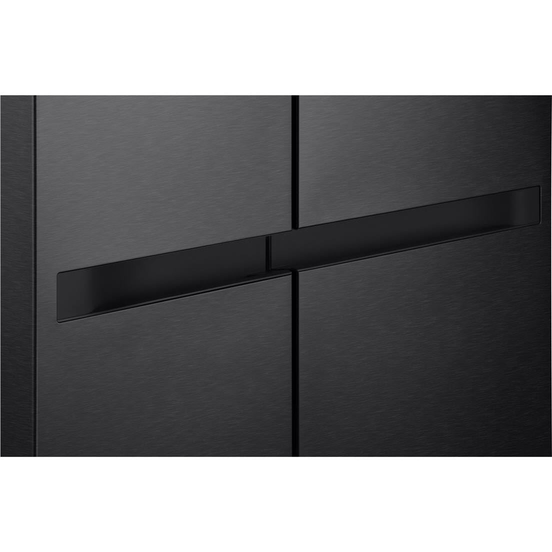 LG - GS-B599MBL 664L Flat Door Side by Side Fridge in (Matte Black)、mySite、camillekostekn