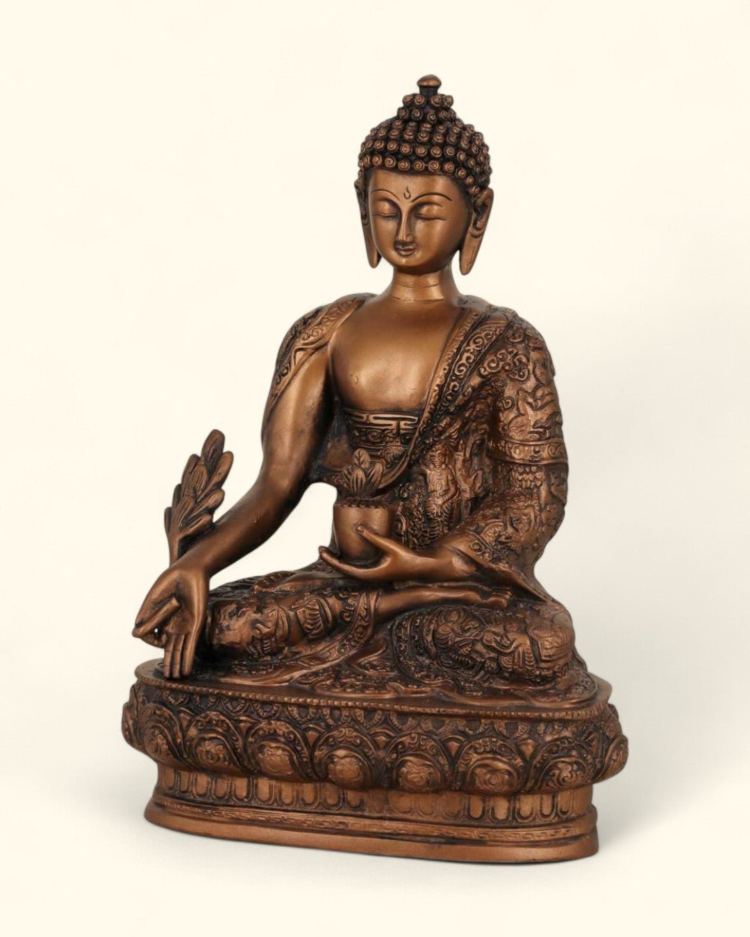 Medicine Buddha Statue Bronze Color、mySite、topwebapps