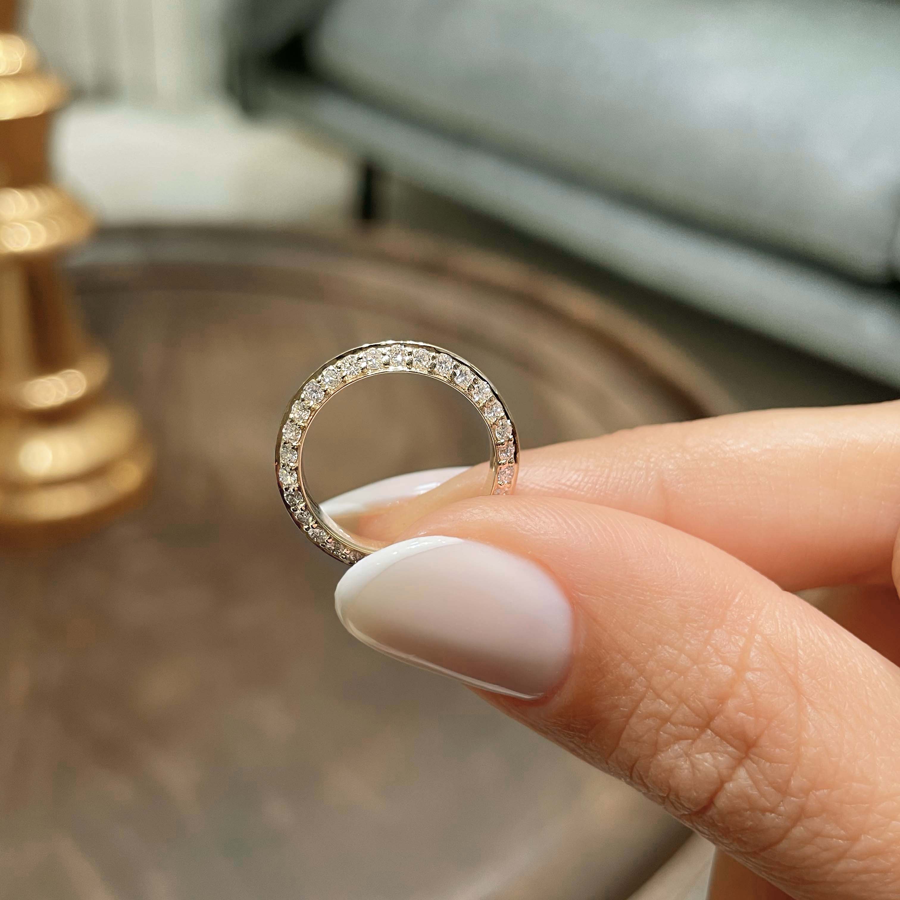 Eliana Wedding Ring (0.50 Carat) -18K Yellow Gold、mySite、hinf8tx79