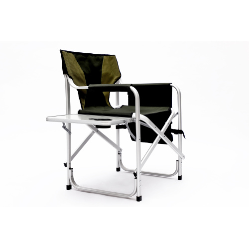  2-piece Padded Folding Outdoor Chair with Side Table and Storage Pockets,Lightweight Oversized Directors Chair for indoor, Outdoor Camping, Picnics and Fishing,Green、、yumabirdnaturehistoryfestival