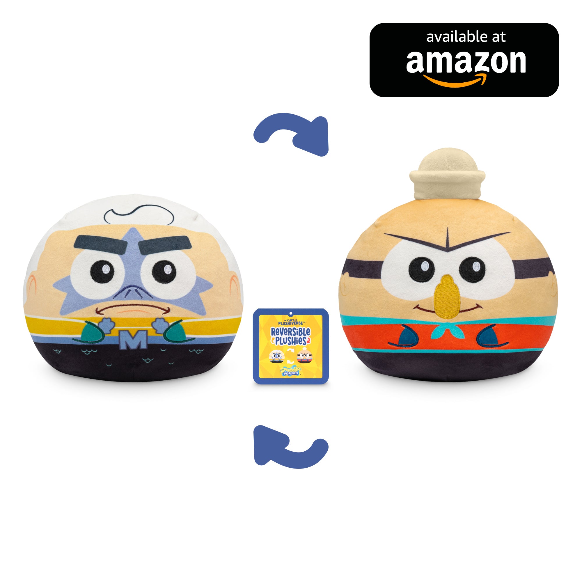 Mermaidman & Barnacleboy 6 Reversible Plushie、mySite、lovesweatpilates