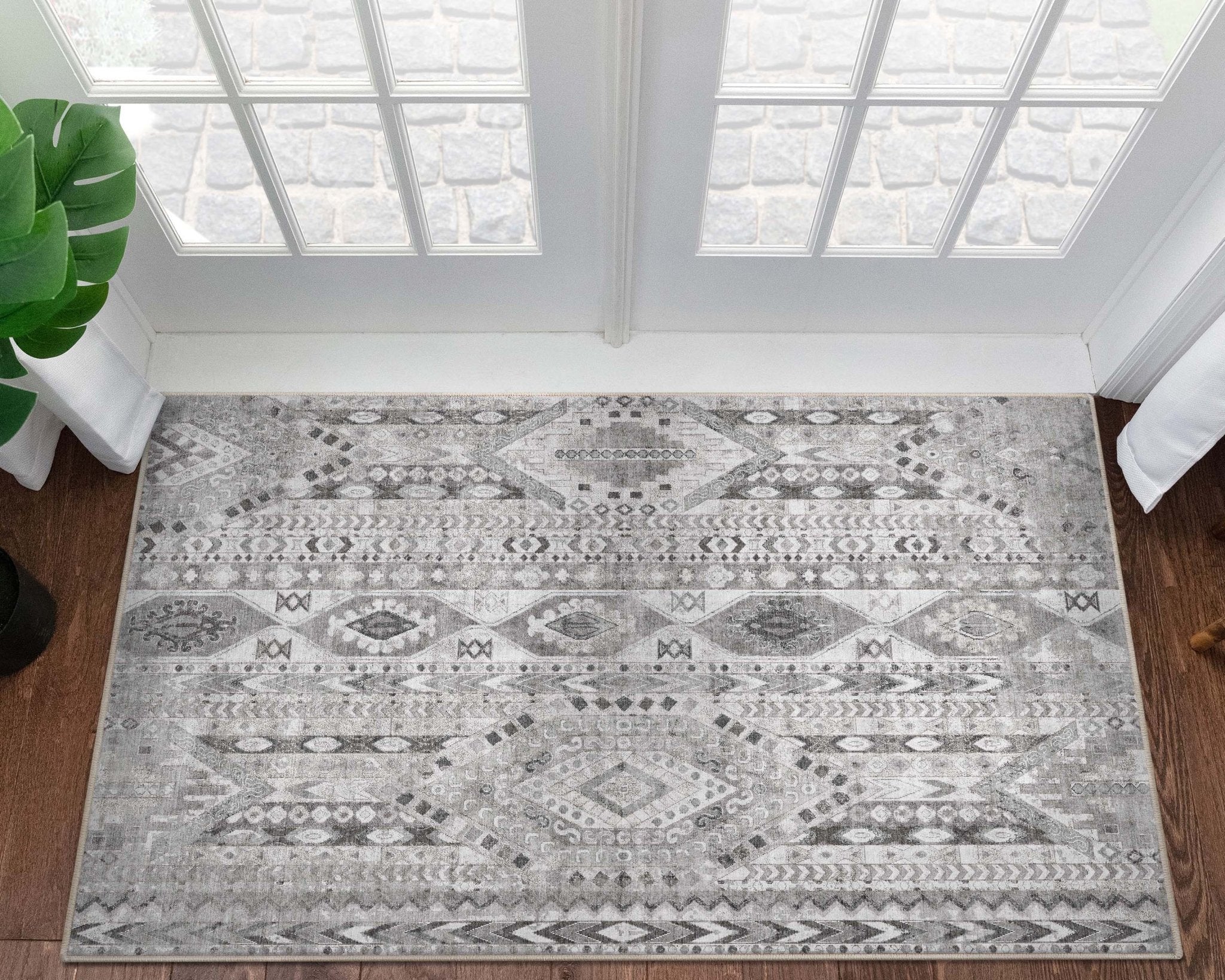Apollo Rodeo Tribal Diamond Flat-Weave Rug、mySite、gigharbornorthrealestate