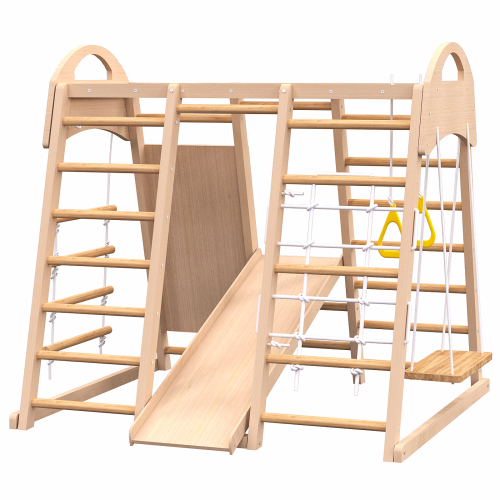 Toddler Climbing Toys Indoor Kids Pikler Triangle Set Foldable Indoor Ladder Climbing Gym Climber、、casual