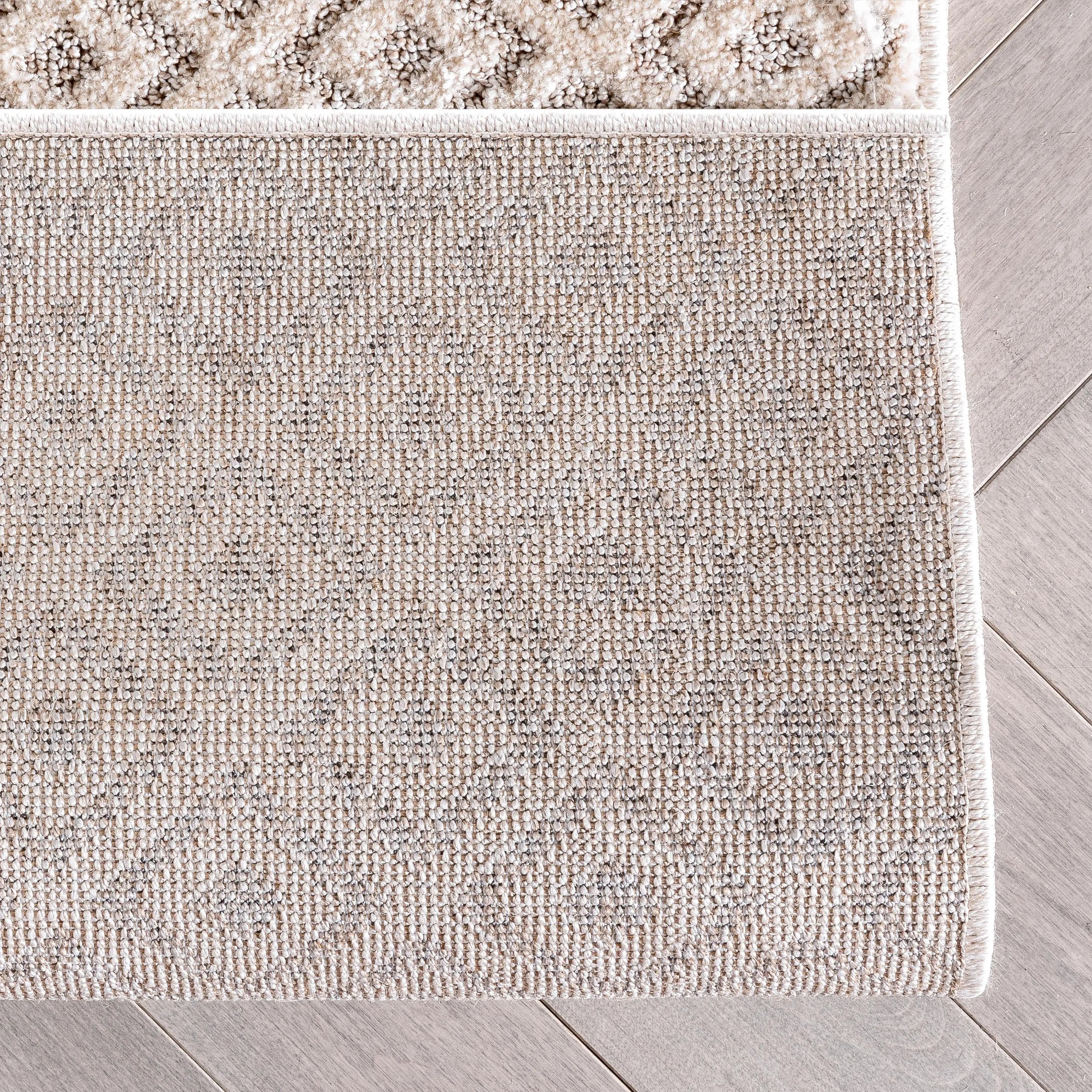 Custom Size Runner Pia Tribal Geometric Diamond Pattern Light Grey/Beige Choose Your Width x Choose Your Length Hallway Runner Rug、mySite、gigharbornorthrealestate