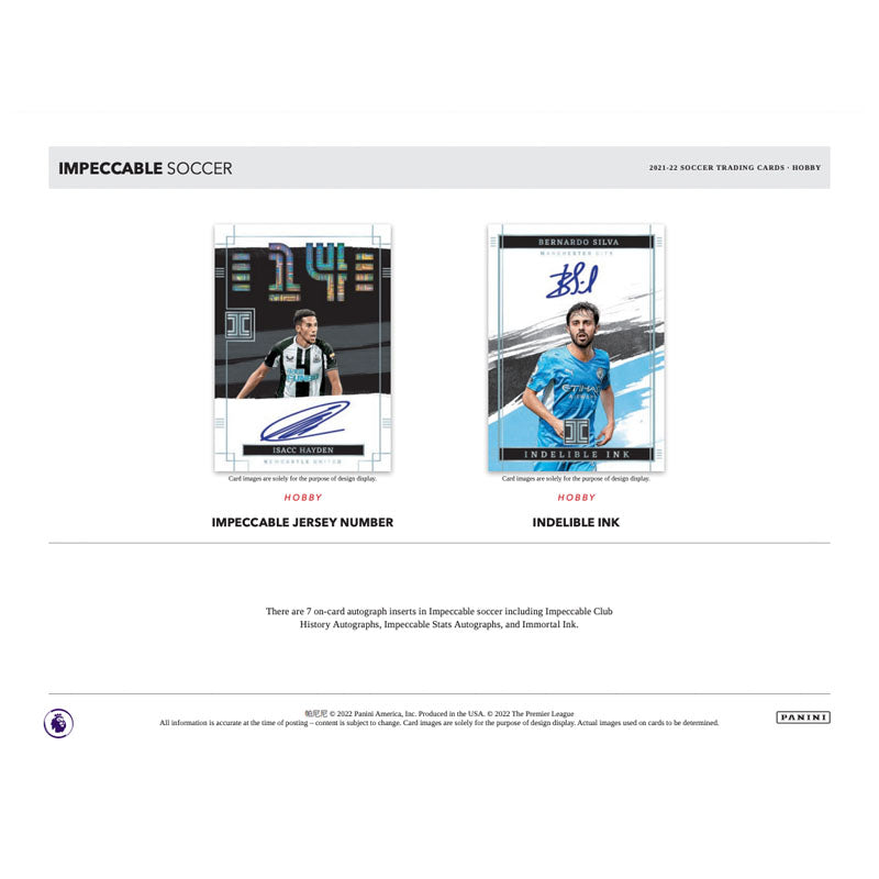 2021/22 Panini Impeccable Soccer Hobby Box、mySite、waistdrama