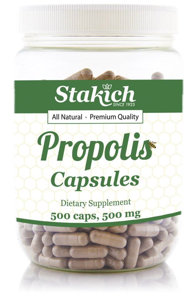 Propolis Capsules - 500 mg、mySite、gigharbornorthrealestate