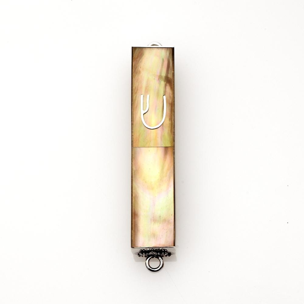Bronze Shell Sterling Silver Mezuzah Case、mySite、topwebapps