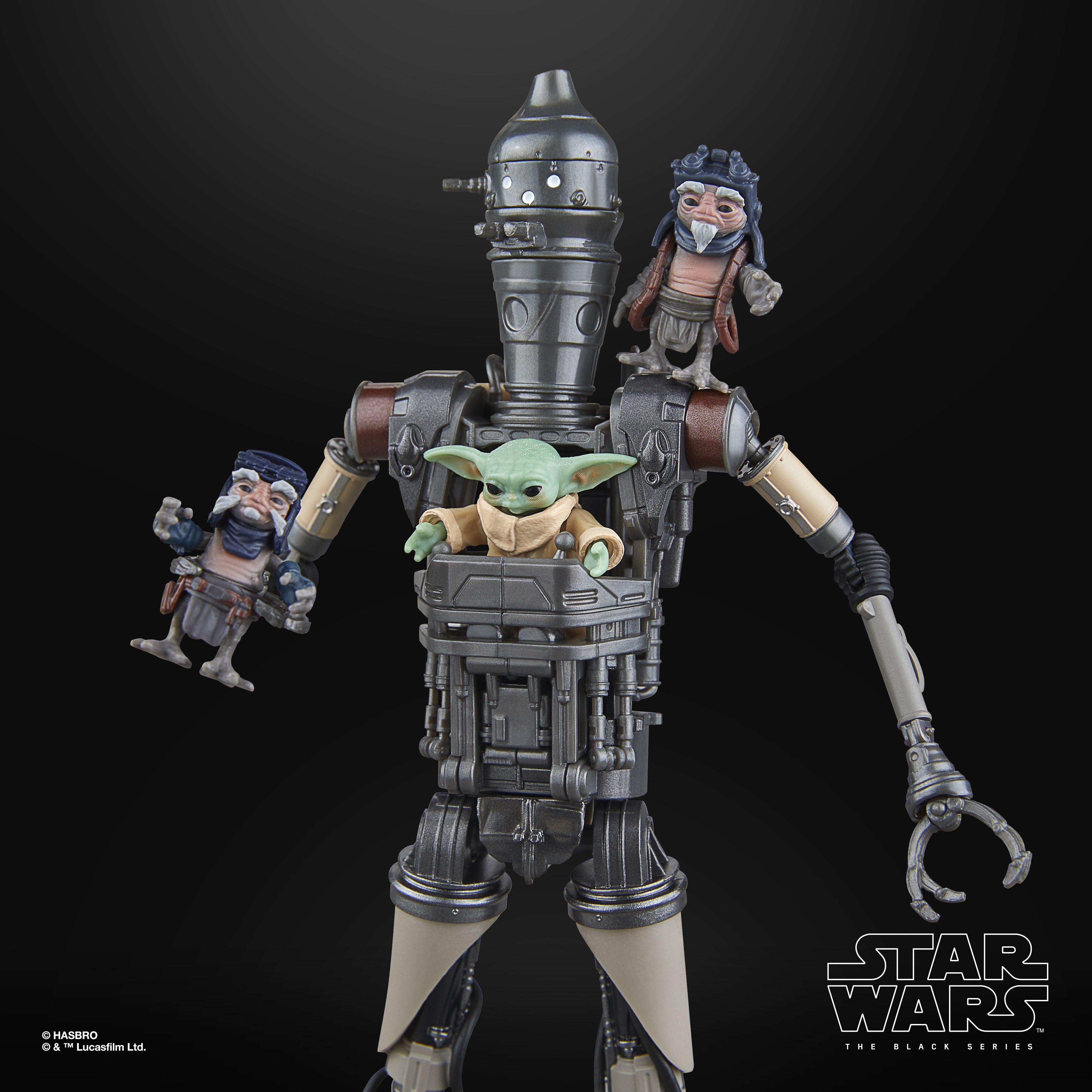 Star Wars Black Series Deluxe IG-12 & Grogu、mySite、hgirdovlk