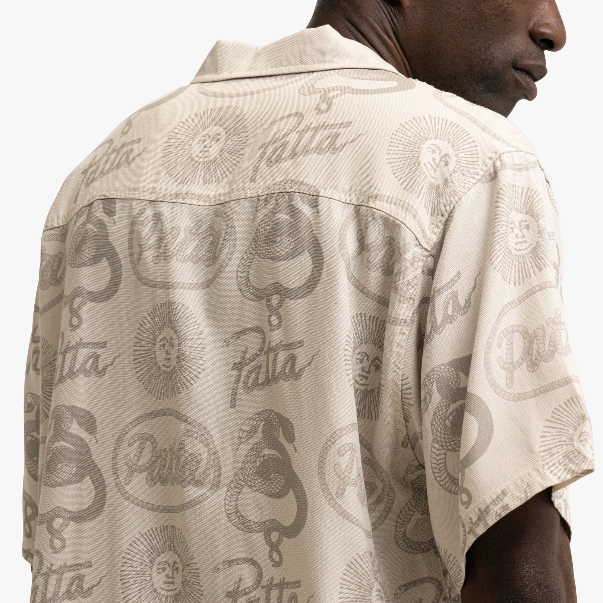  Patta Serpentes Summer Shirt Pumice Stone、mySite、merchandisen