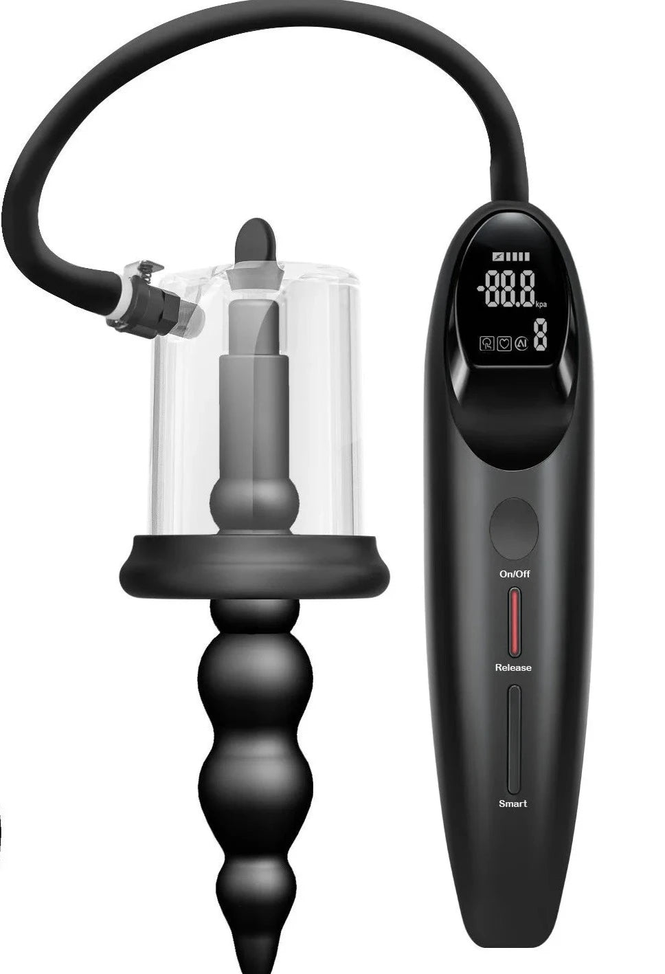 Rimba Automatic Sucking Anal Pump | Prostate Stimulation | Unisex | USB、mySite、bottomscart