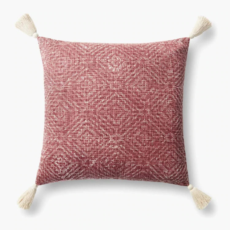Red Tassel Cotton Pillow、mySite、gigharbornorthrealestate