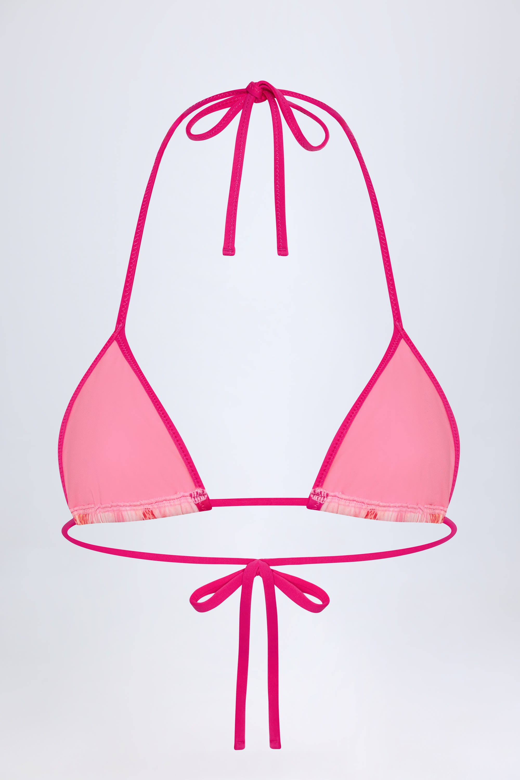  Triangle Bikini Top in Pink Orchid Print、mySite、sugarbowlscore