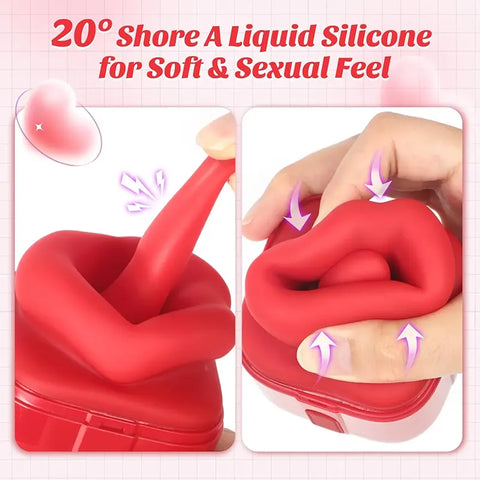 Tongue Pulsing Gift Box Vibrator