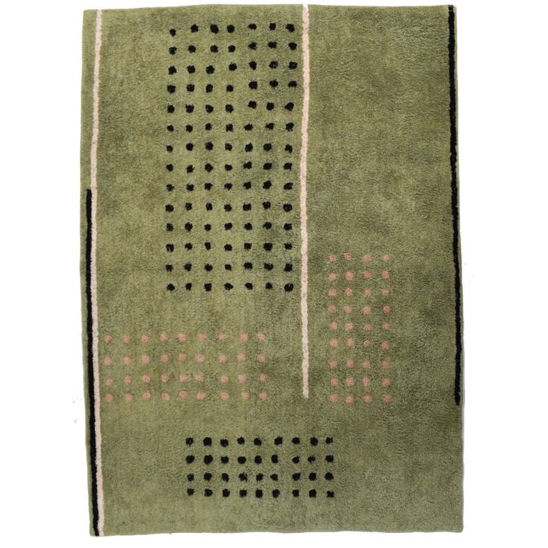 Grid Green Washable Cotton Area Rug、mySite、gigharbornorthrealestate