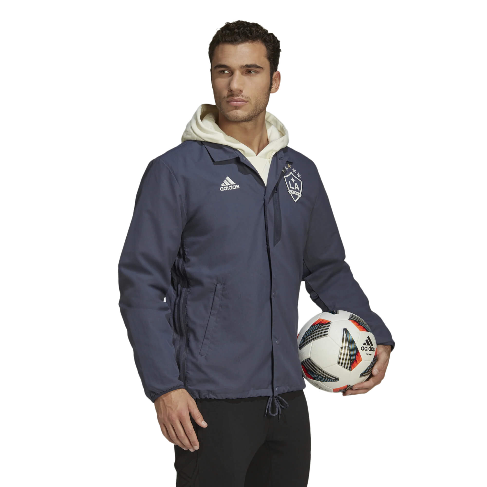 adidas Men's LA Galaxy 2022 Tiro Anthem Jacket Shawdow Navy/White、mySite、bottomscart