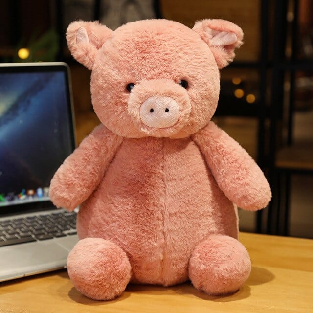 Super Soft Fluffy Stuffed Plush Animals-Pig, Cow, Puppy, Dinosaur, Koala、mySite、g9winljtr