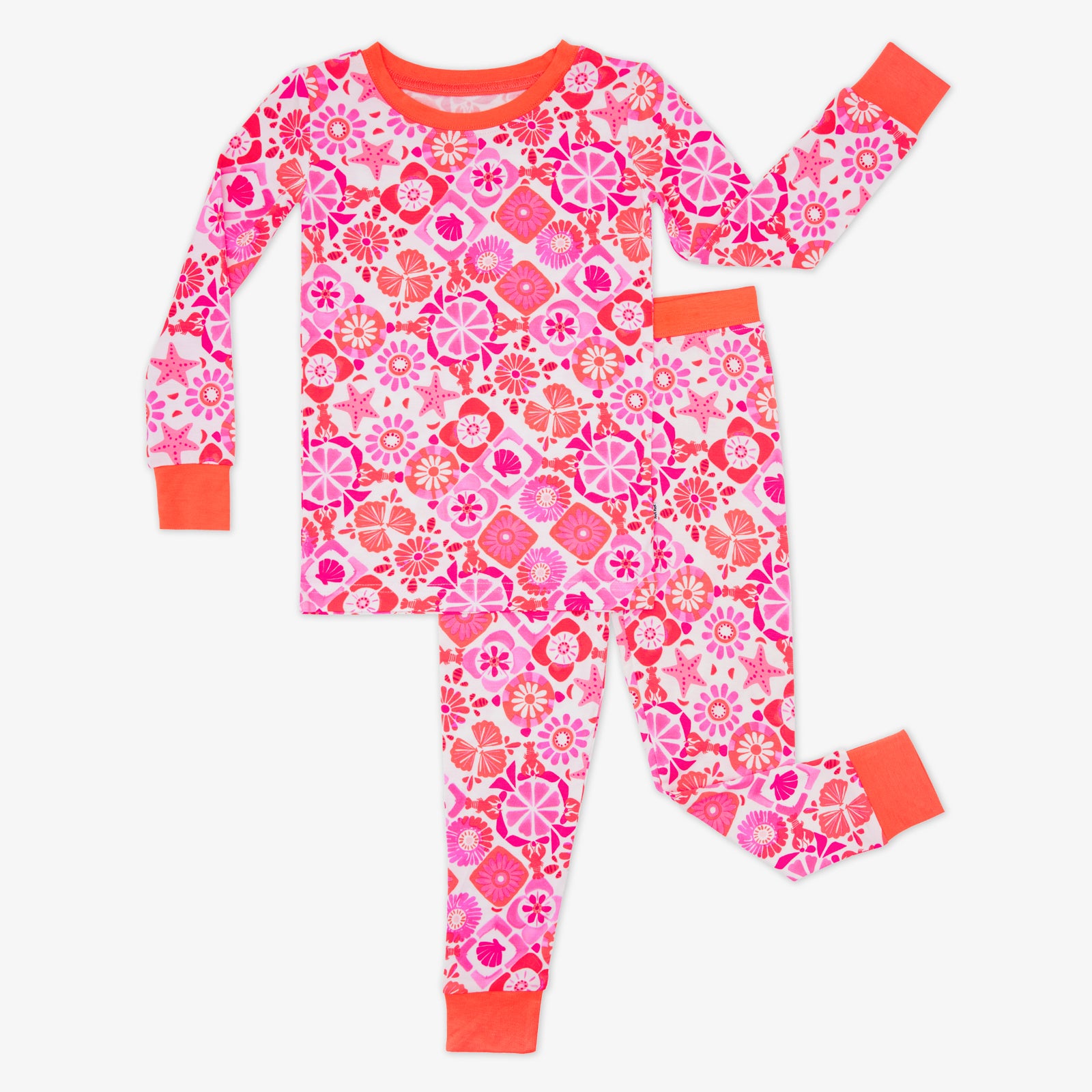 Coastal Gems Two-Piece Pajama Set、mySite、g9winljtr