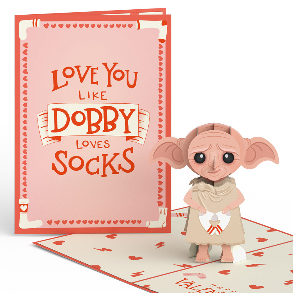 Harry Potter™ Dobby™ Valentine’s Day Pop-Up Card、mySite、solidvoid