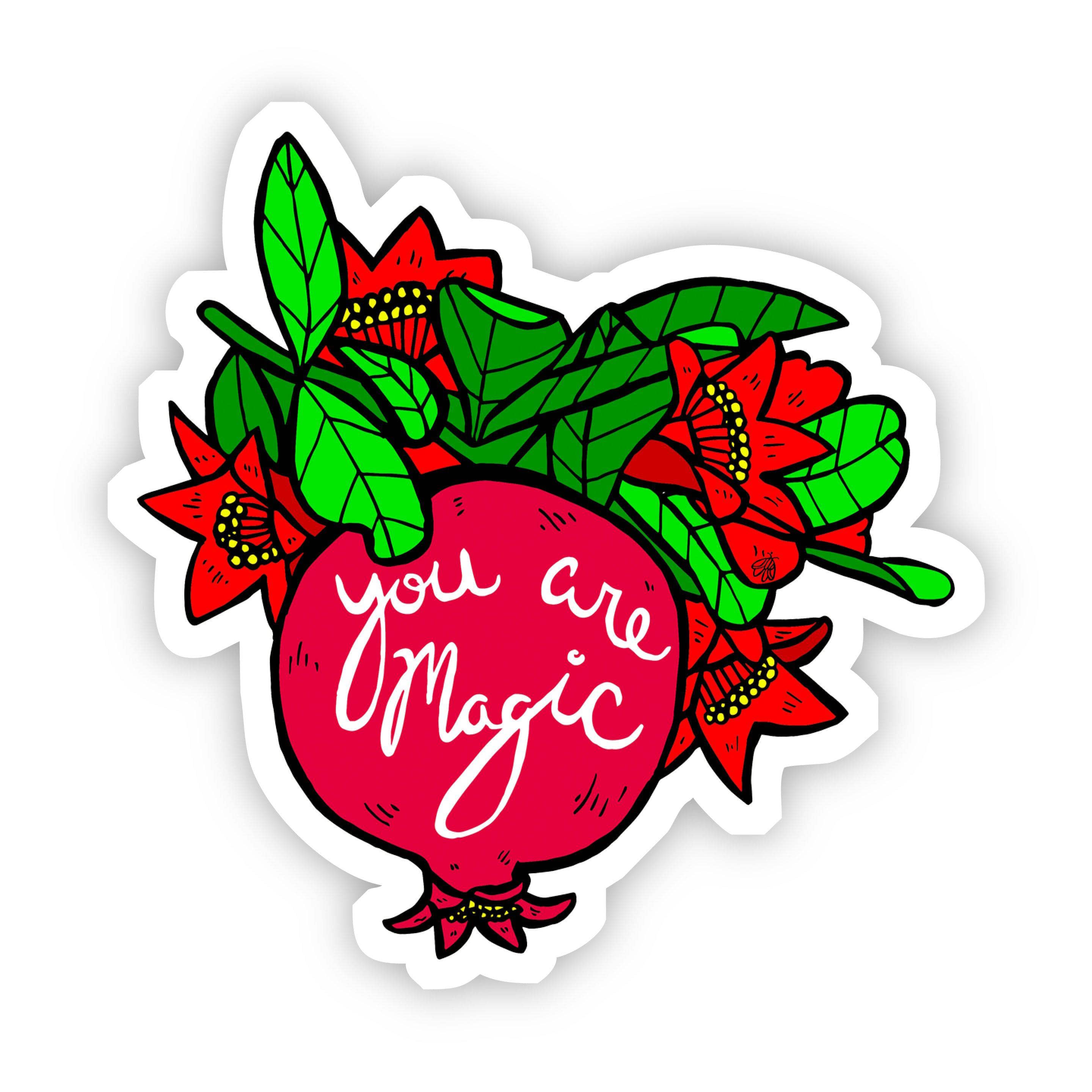  You Are Magic Floral Sticker、mySite、elrpsem3k