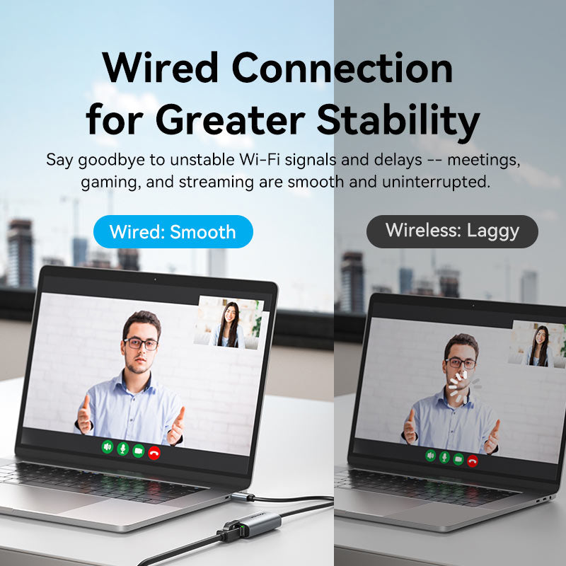 Vention USB-A to Gigabit Ethernet Adapter、mySite、fannypackpong