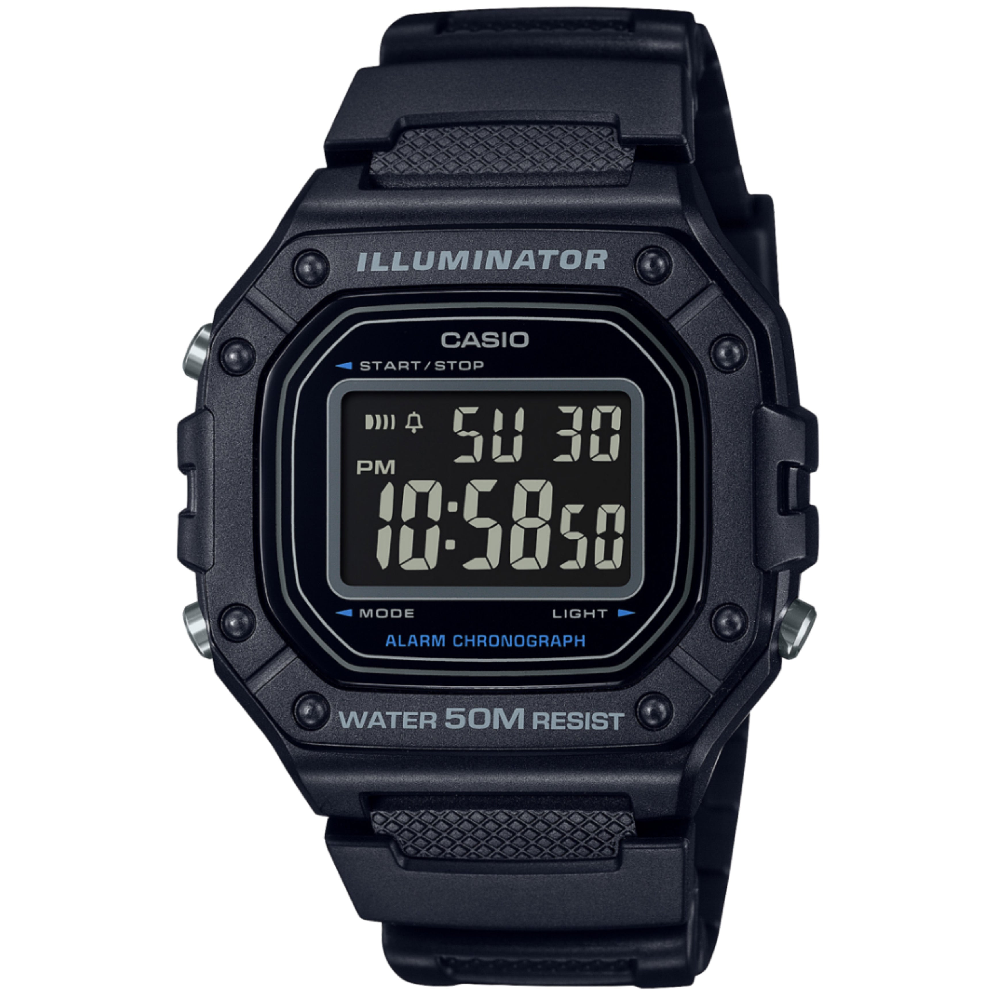  Casio W-218H-1BVDF Men