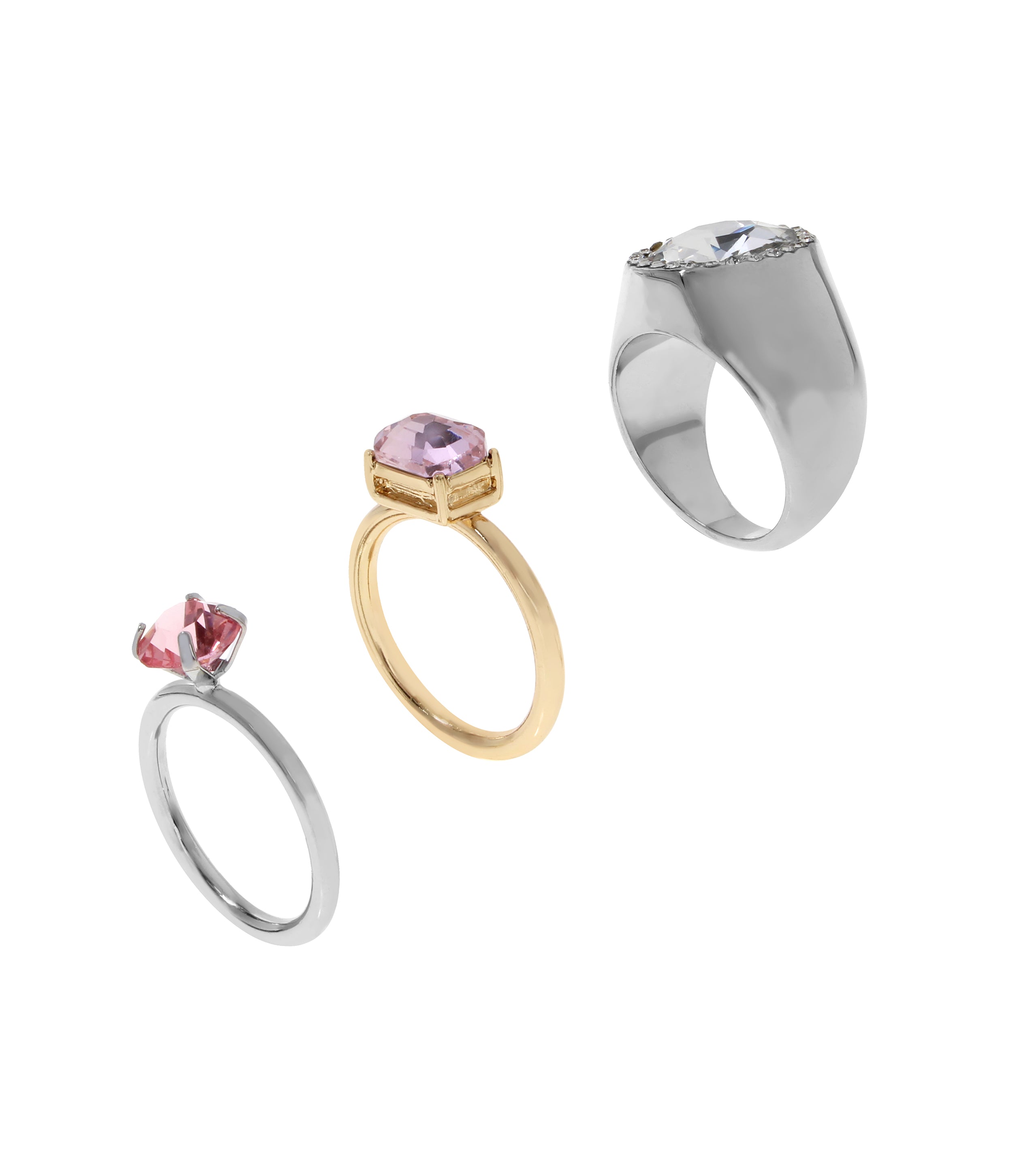 STONE RINGS SET PEARL GOLD、mySite、dreamappss