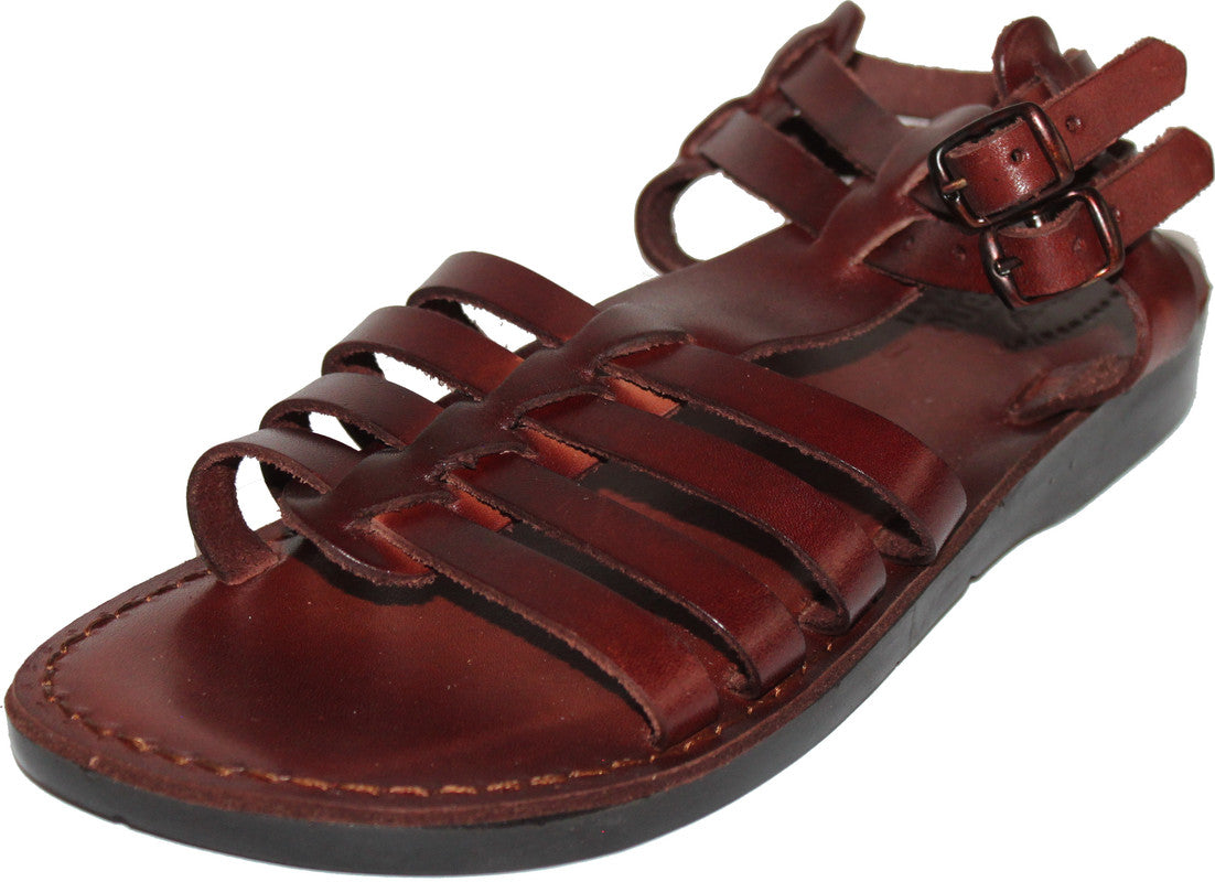 Holy Land Market Men/Women Biblical Jesus Leather Sandals/Slides From Jerusalem (Jeremiah Style)、mySite、topwebapps