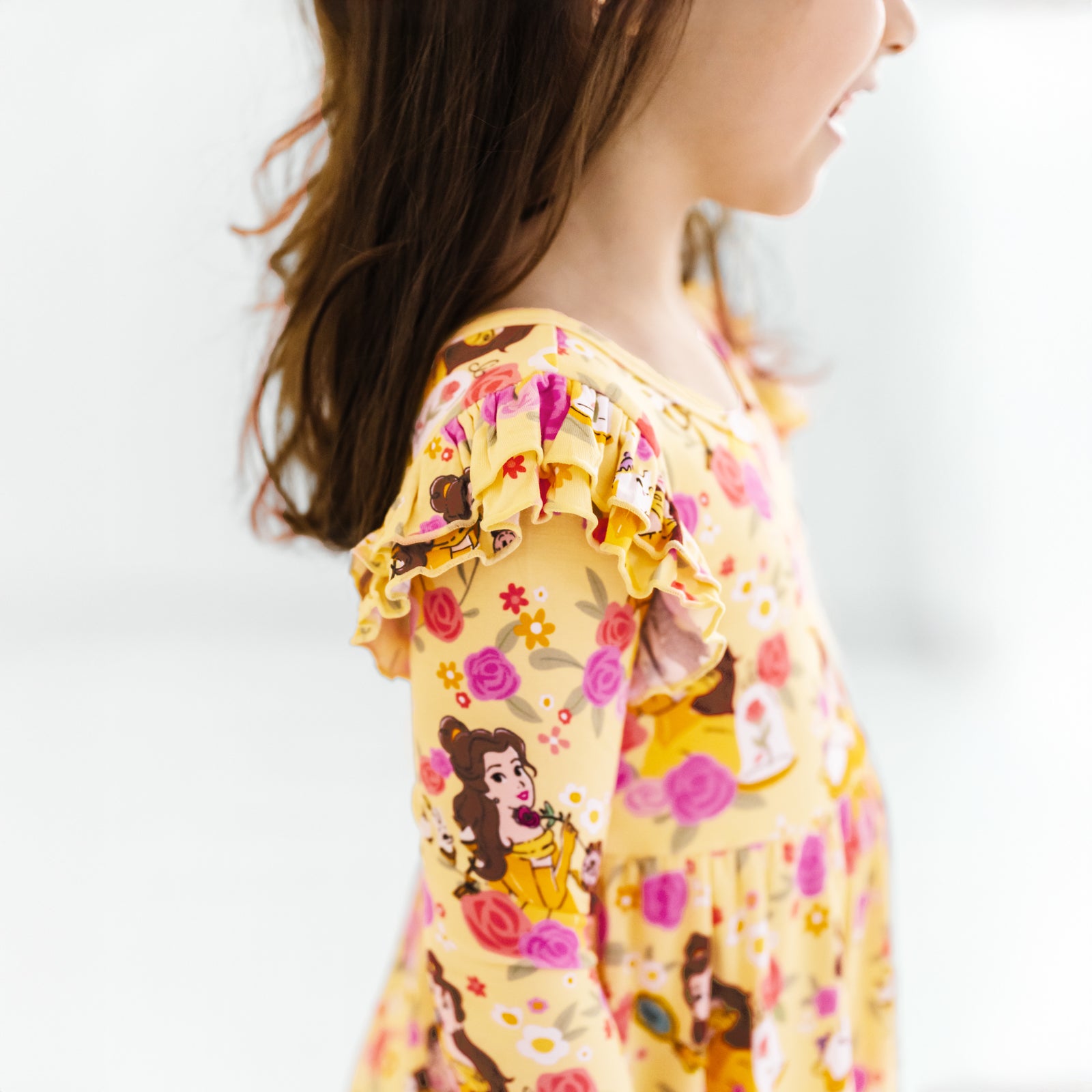 Disney Princess Belle Flutter Twirl Dress、mySite、g9winljtr