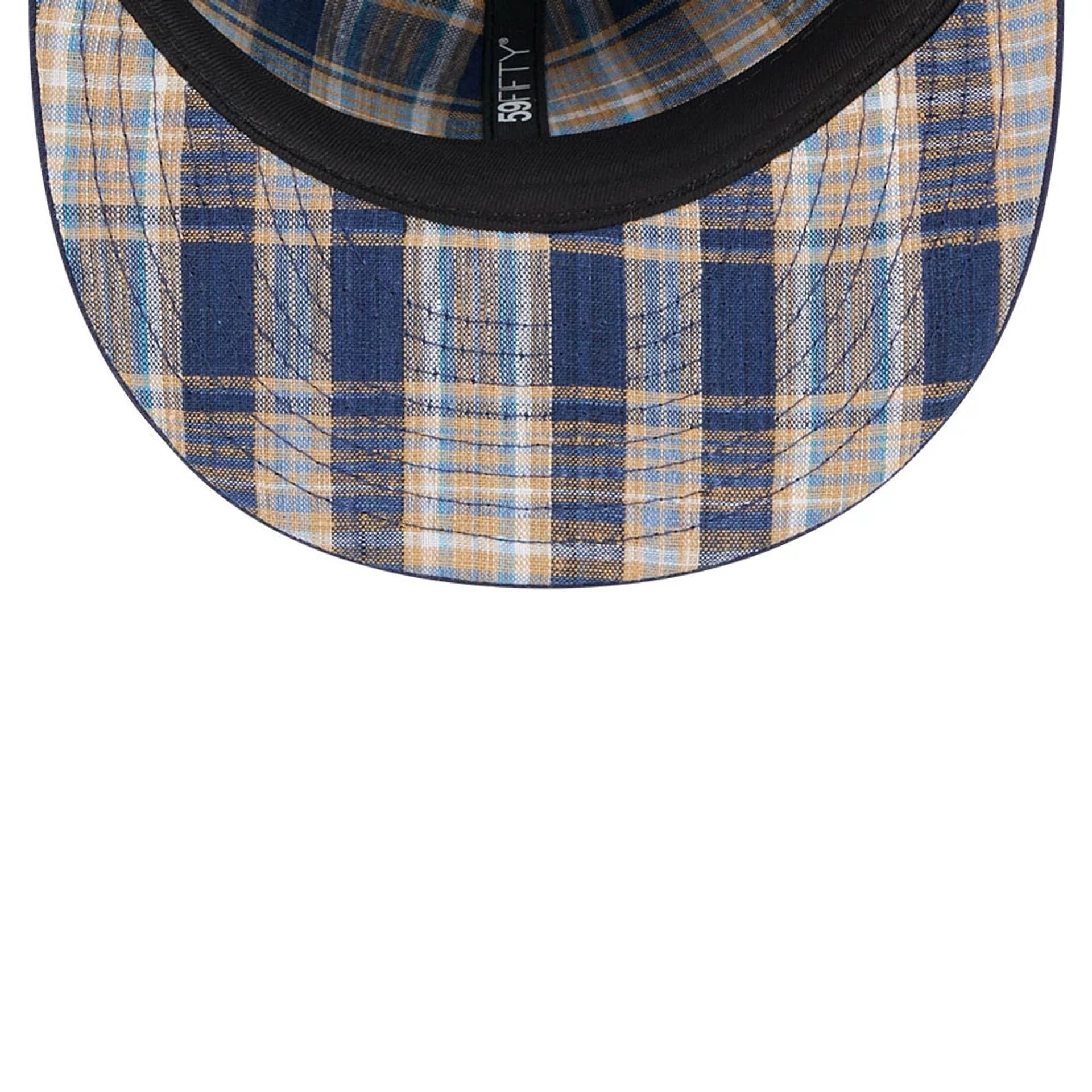 LA Dodgers MLB Pattern Undervisor Dark Blue 59FIFTY Fitted Cap、mySite、vikingsvslions