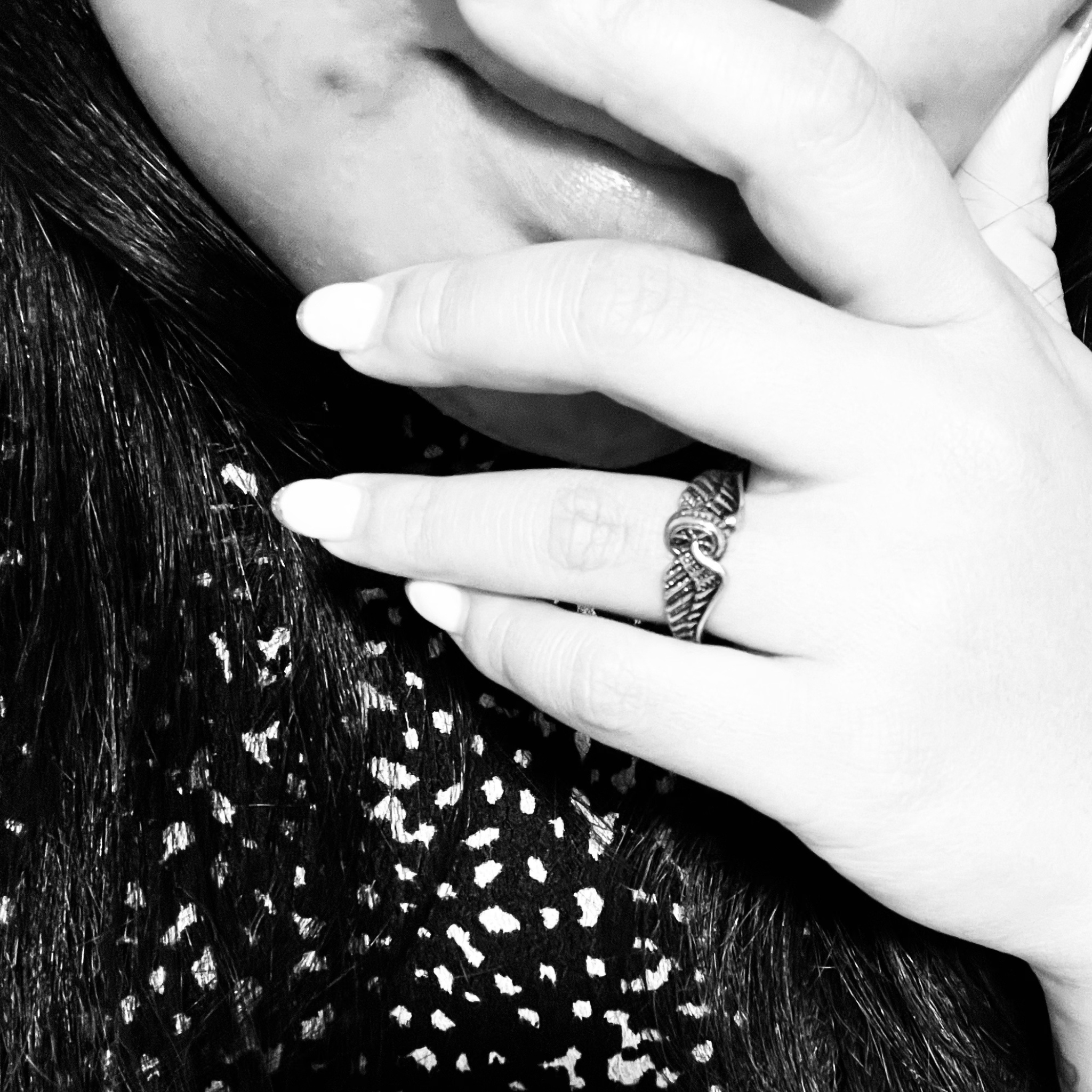 Stainless Steel Polished Winged Wheel Ring / SCR0238、mySite、dreamappss