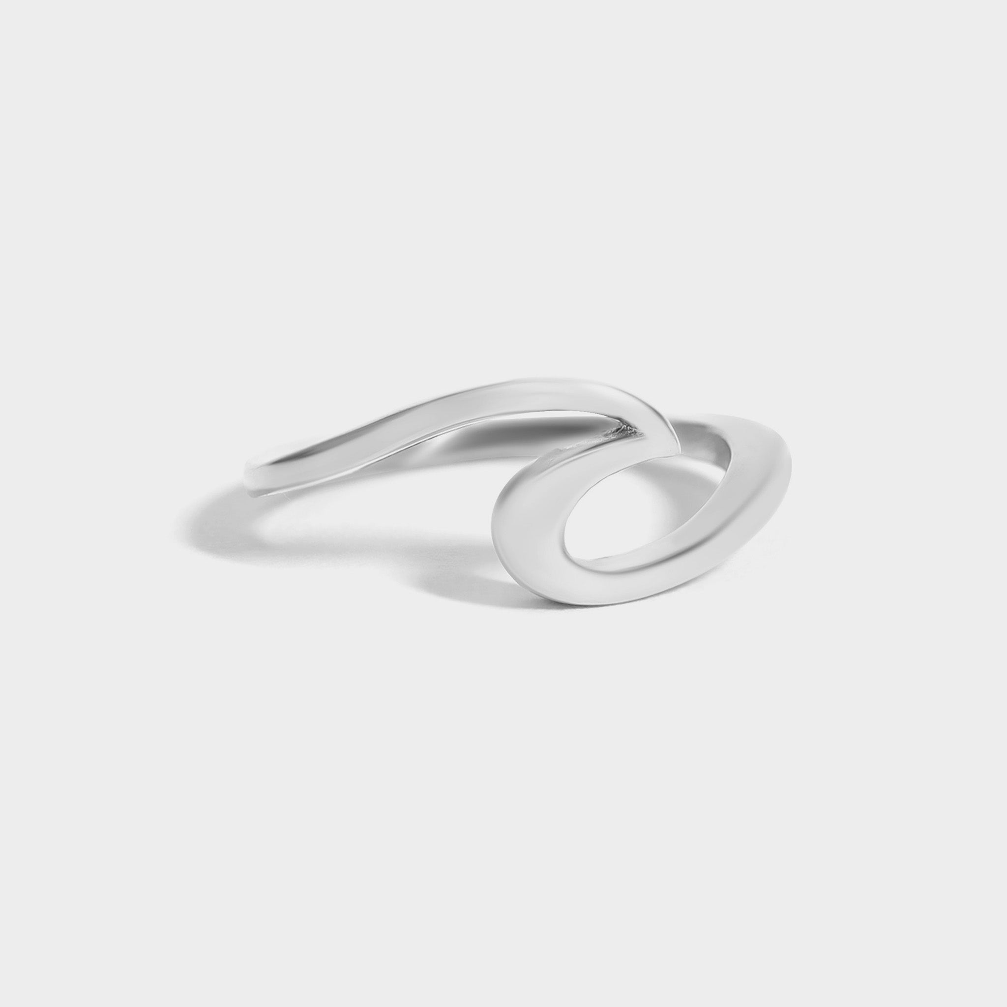 Stainless Steel Wave Ring / SCR4109、mySite、dreamappss
