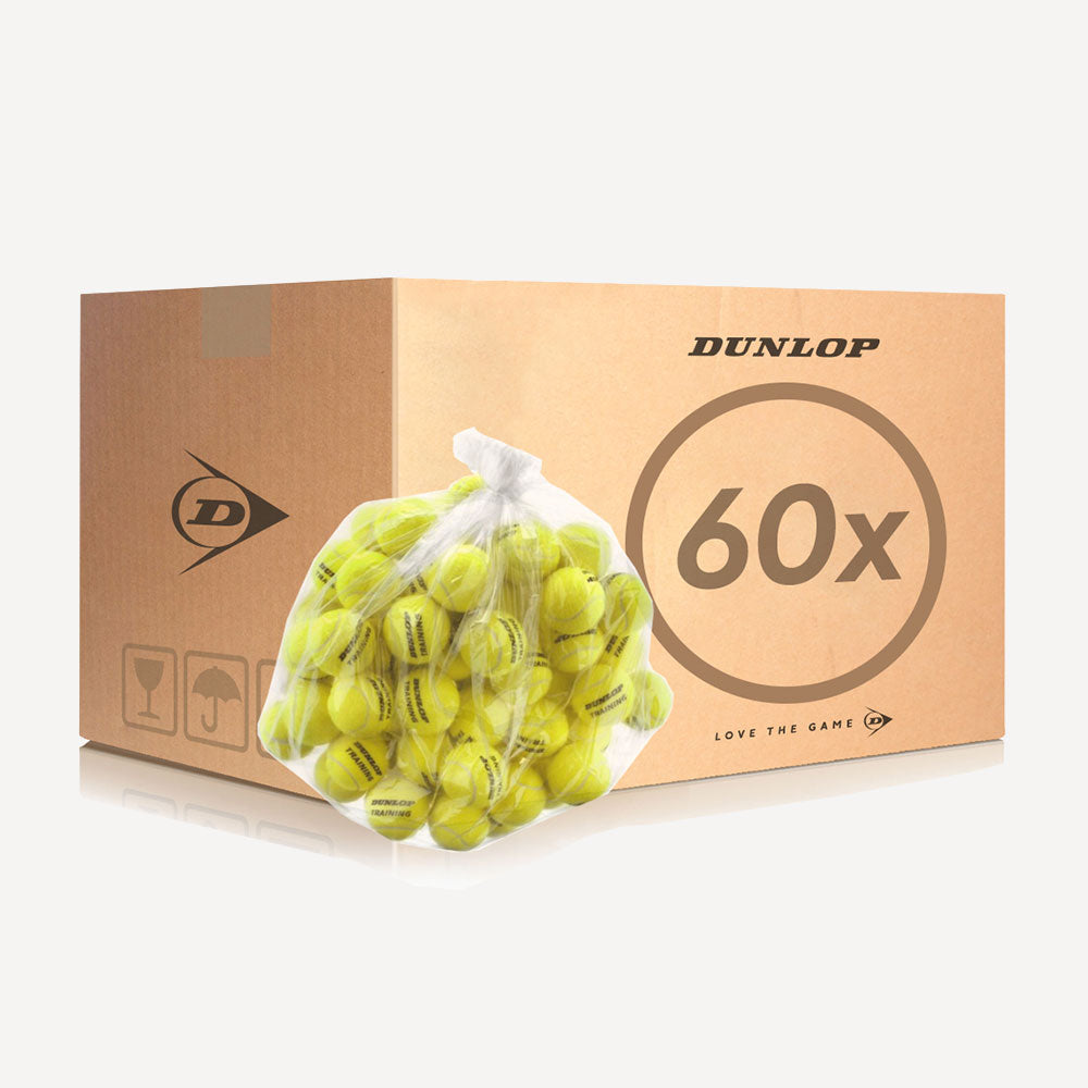 Dunlop Training 60 Tennis Balls Polybag、mySite、neckold