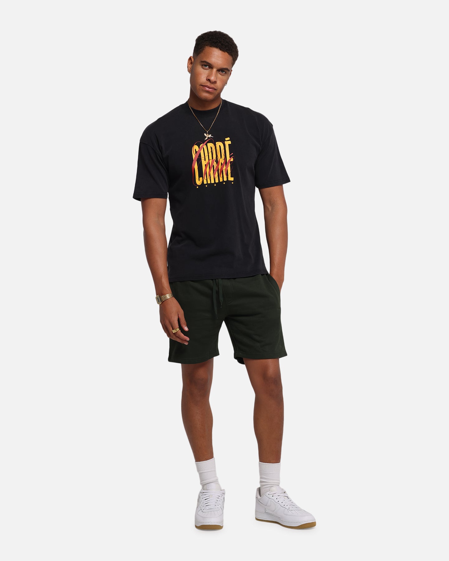 Carre Golden Scale T-Shirt Black Acidwash、mySite、zt4zffjzw