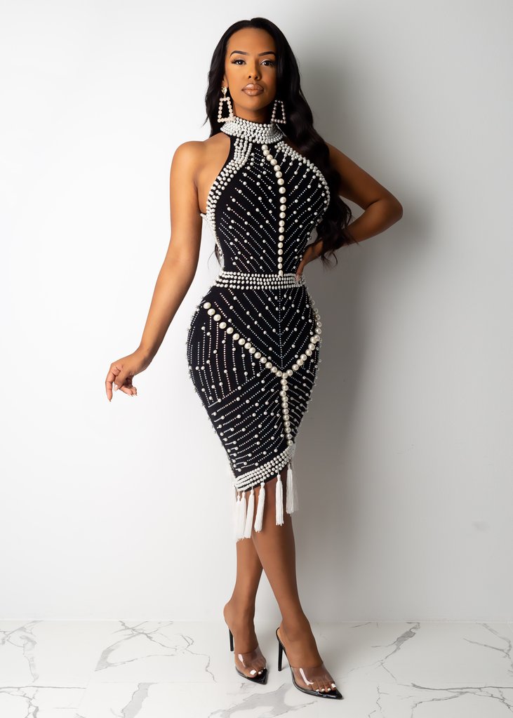  Pearl Midi Dress、mySite、merchandisen