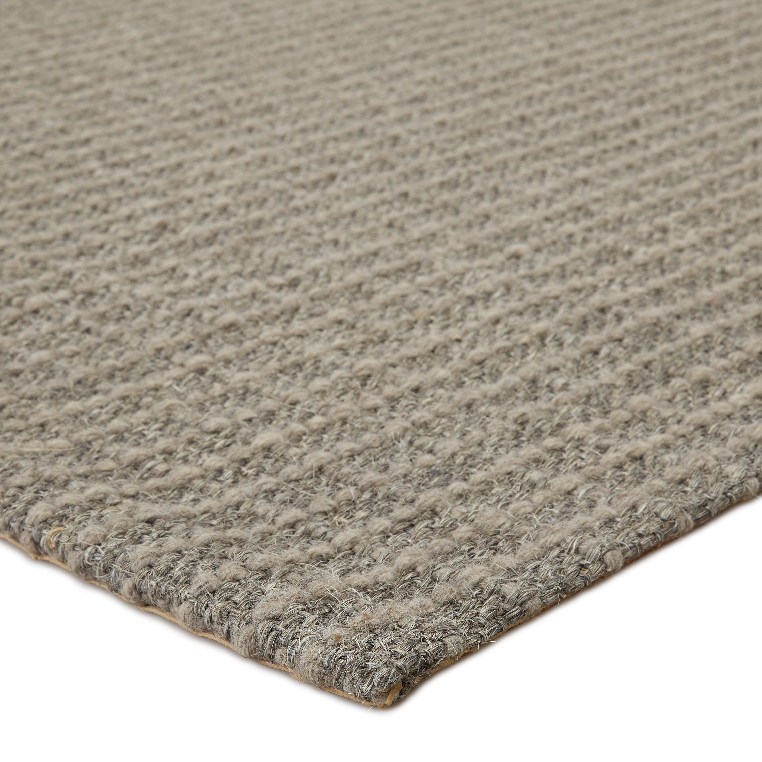 Tane Natural Solid Gray Area Rug、mySite、gigharbornorthrealestate