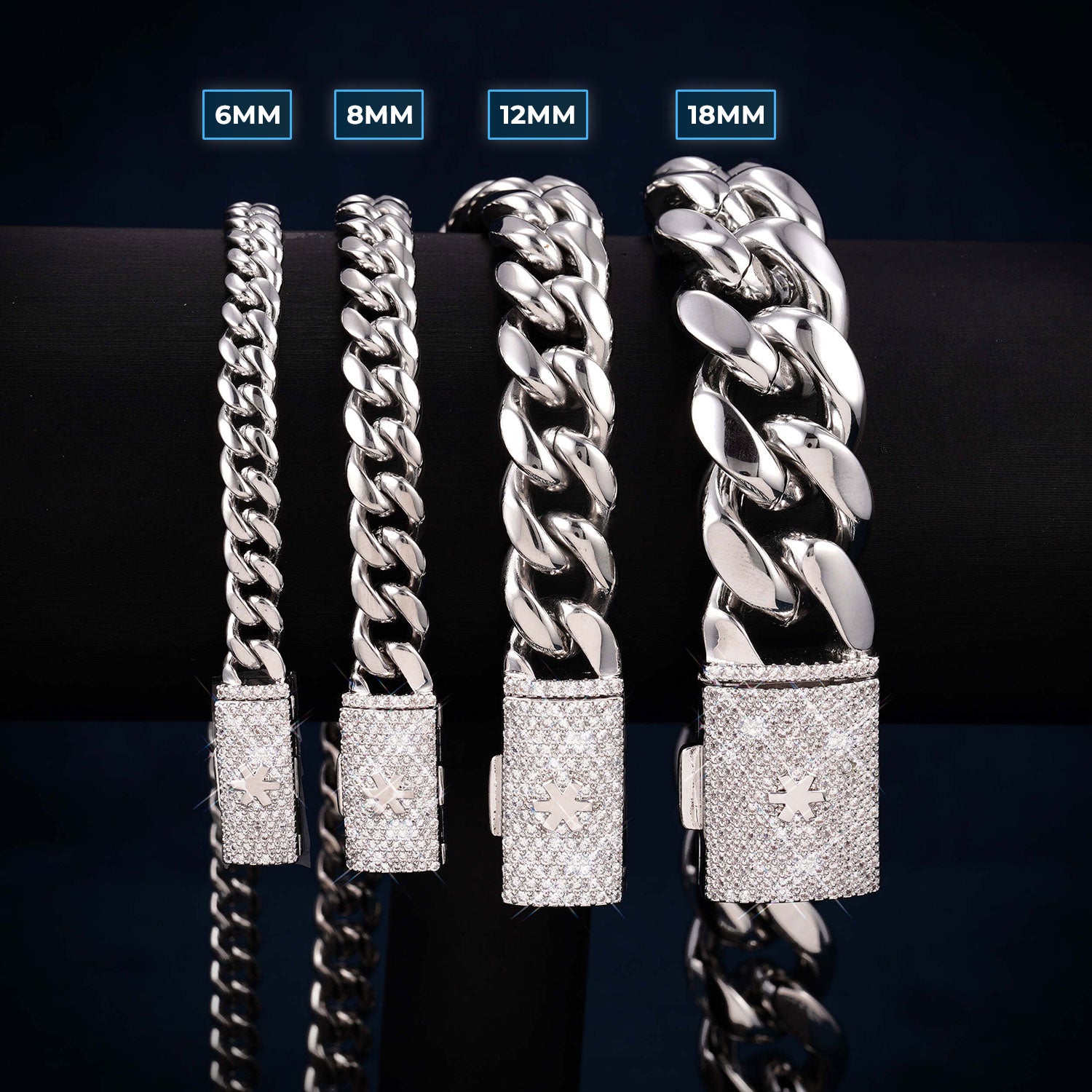 Cuban Link Bracelet with Iced Clasp 14K Gold (ALL SIZES)、mySite、hinf8tx79