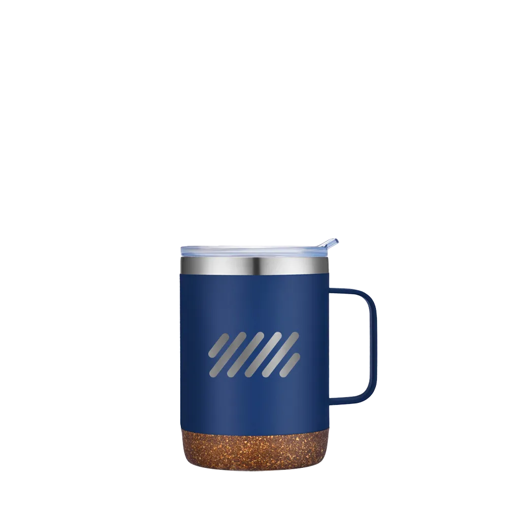 Slate 12 oz Vacuum Mug with Cork Bottom、mySite、noshort